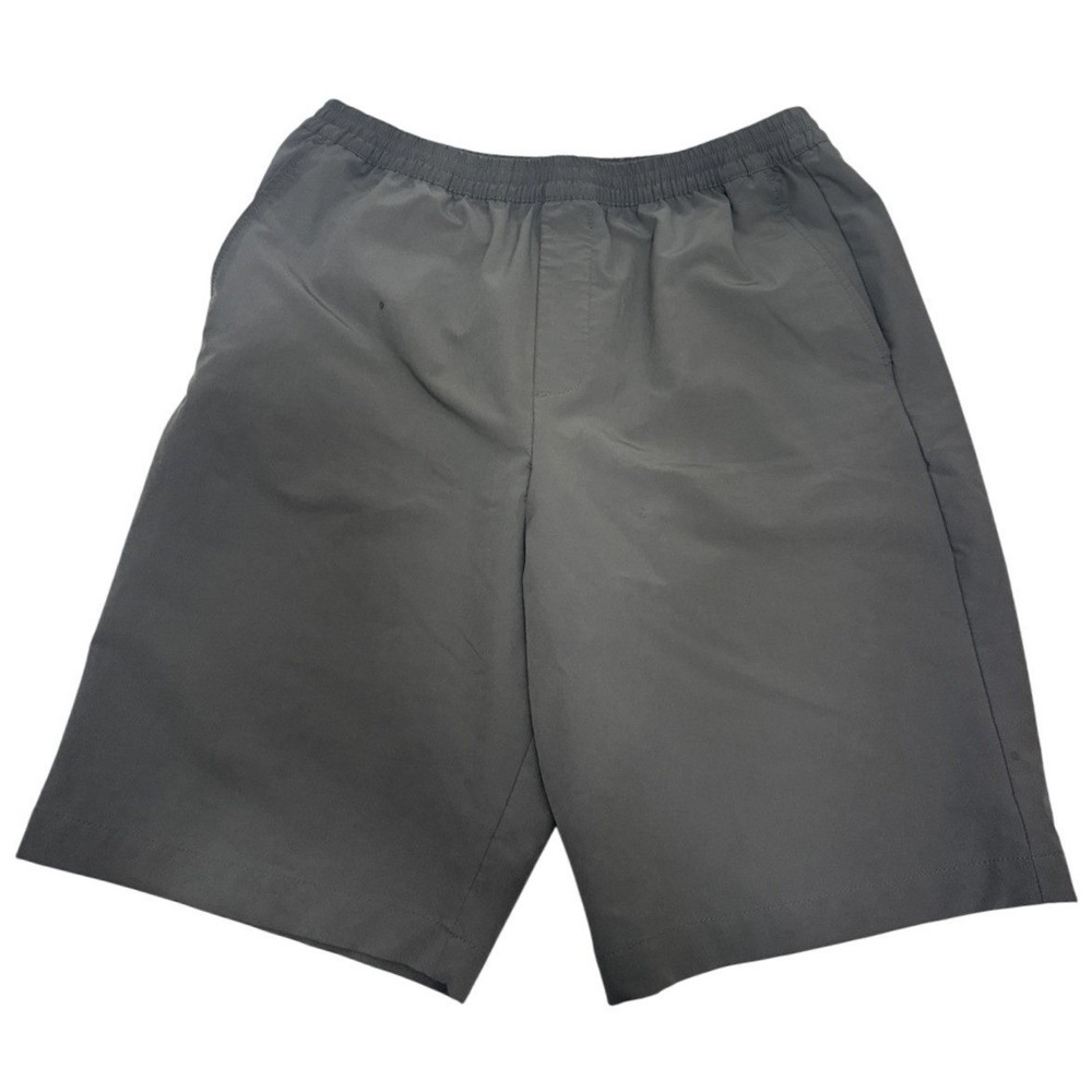 Banana Republic Mens Gray Athletic Shorts Tall Large Elastic Waist‎ Drawstring